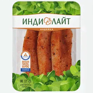 Стейк ИНДИЛАЙТ из индейки по-мексикански охлажденный, 600г-0