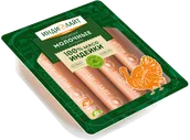 Сосиски Молочные из индейки п/о (440 г) Индилайт