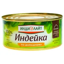 Индейка туш по-домашнему 325г Индилайт