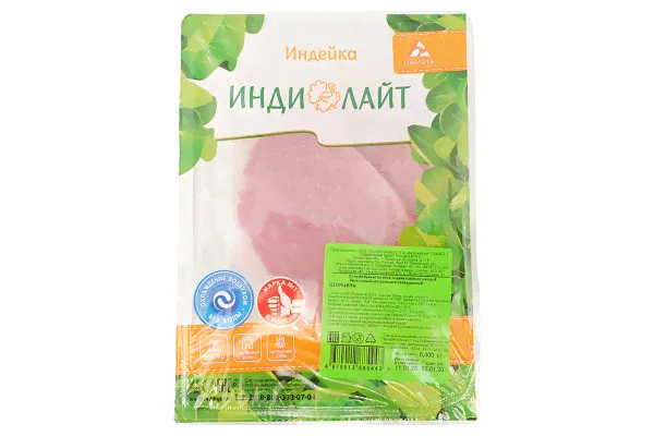Индейка Шницель охл. 400г ИндиЛайт