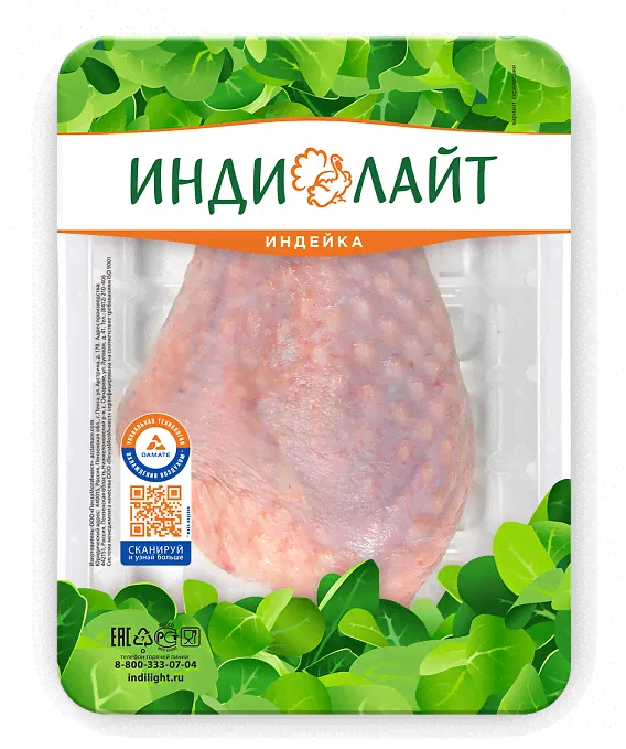Голень индейки ИндиЛайт охл. (коробка)-0