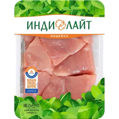 Индейка Зразы натуральные ИндиЛайт 500г-0