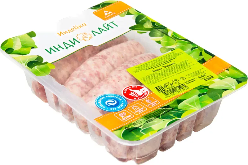 Купаты из индейки Индилайт боярские охлаждённые-0