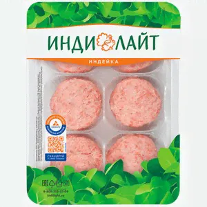 Тефтели ИНДИЛАЙТ из индейки охлажденные, 330г