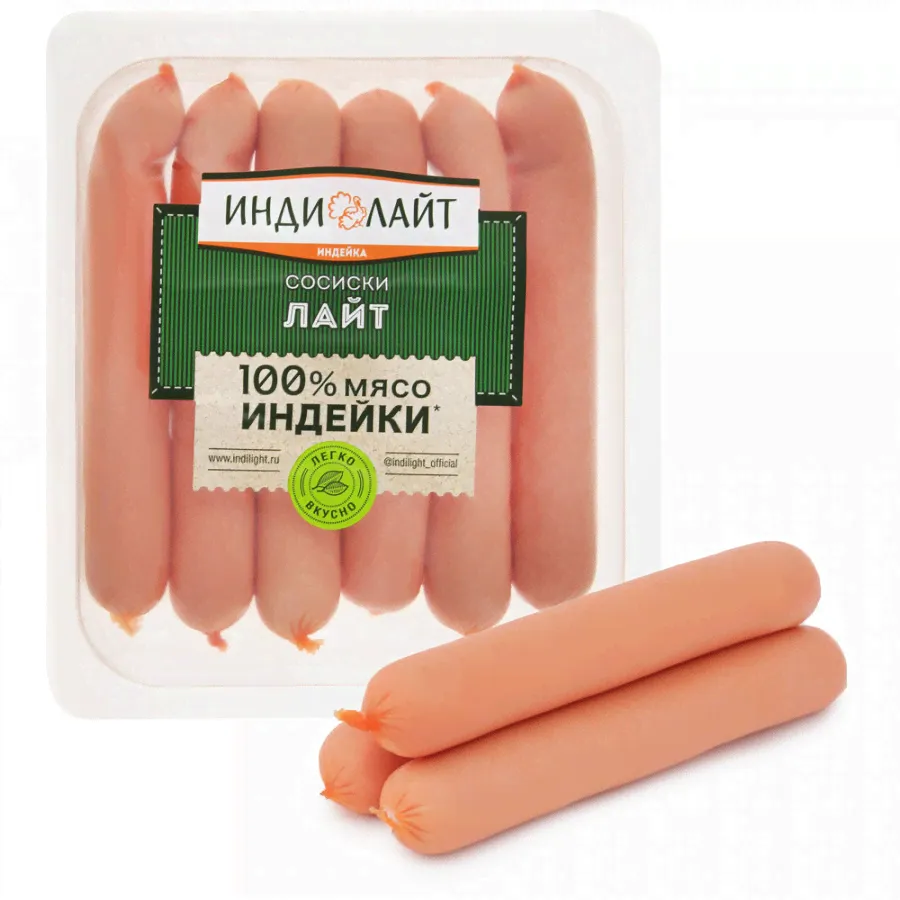 Сосиски ИндиЛайт Лайт 240 г-0
