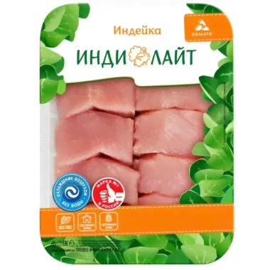 Медальоны Индилайт из индейки 500г лоток-0