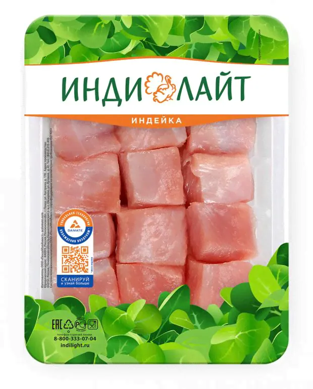 Азу «Индилайт» индейка , 500 г-0
