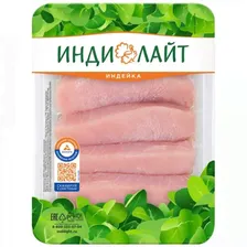 Котлеты из индейки ИндиЛайт натуральные охлажденные в лотке 500 г