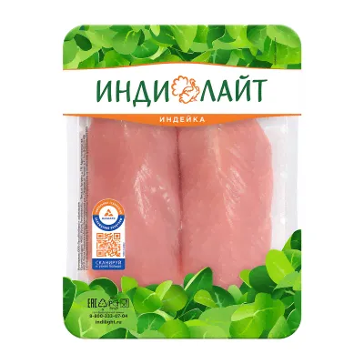 Филе малое ИндиЛайт грудки индейки, кг-0