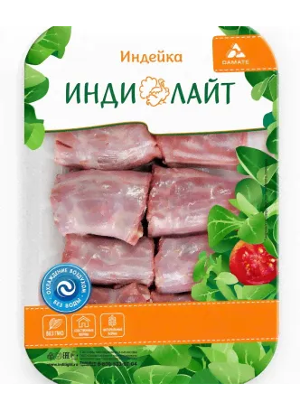 Шея индейки охлажденная лоток ИНДИЛАЙТ оптом-0