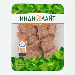Шашлык из грудинки индейки Индилайт с цедрой лимона охлажденный-0