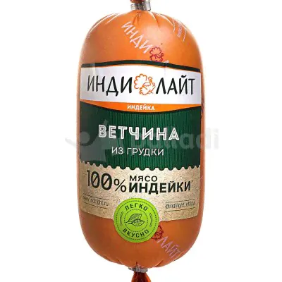 Индилайт Ветчина из грудки индейки 400г-0