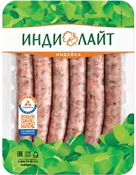 Колбаски Индилайт Барбекю с сыром 350г-0