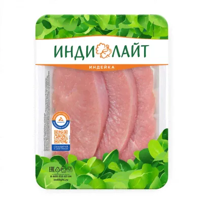 Стейк ИндиЛайт из грудки 525 г-0
