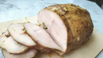 Она 100% затмИт колбасу из магазина/ очень ооочень вкусная буженина из индейки, без ГМО