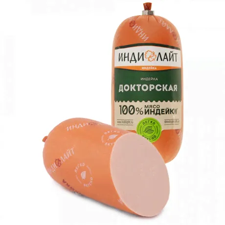 Колбаса вареная ИндиЛайт Грандос с филе индейки, 500 г