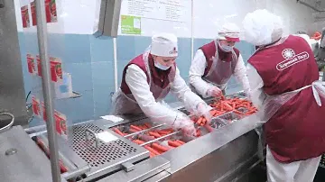 Линия упаковки Сосисок