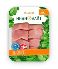 Медальоны из грудок индейки Индилайт охлажденные 500 г