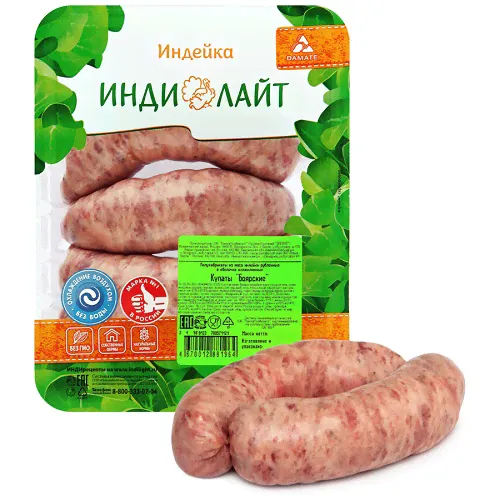 Купаты Боярские из индейки Индилайт 500г-0