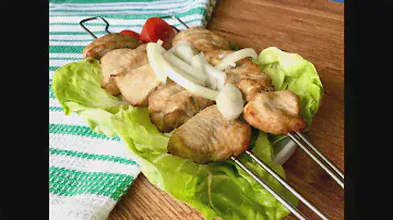 Шашлык из индейки в духовке