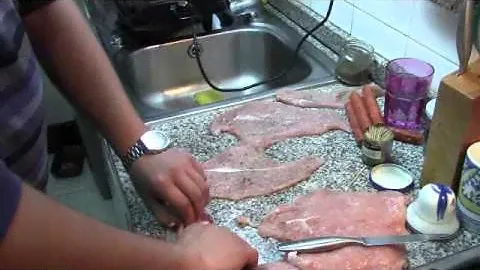 Рулетики с Беконом из Индейки