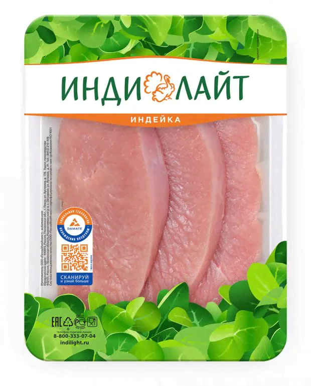 Стейк грудки Индилайт охлажденный, 525 г-0