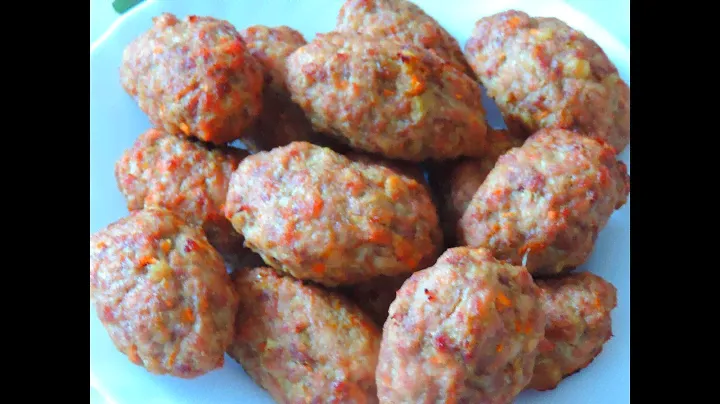 Домашние котлеты из индейки, запечённые в духовке.  Очень вкусные