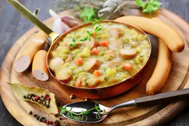 Сосиски Индилайт Восточные со сливками из мяса индейки 380г